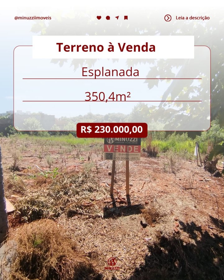 Terrno à Venda - Esplanada