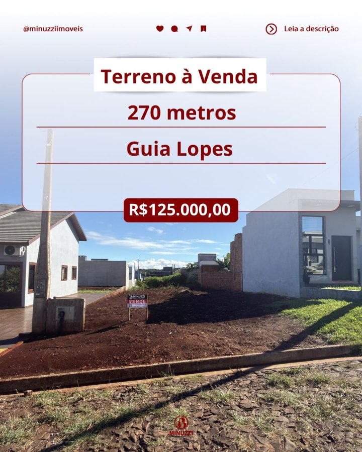 Terreno à Venda- Guia Lopes