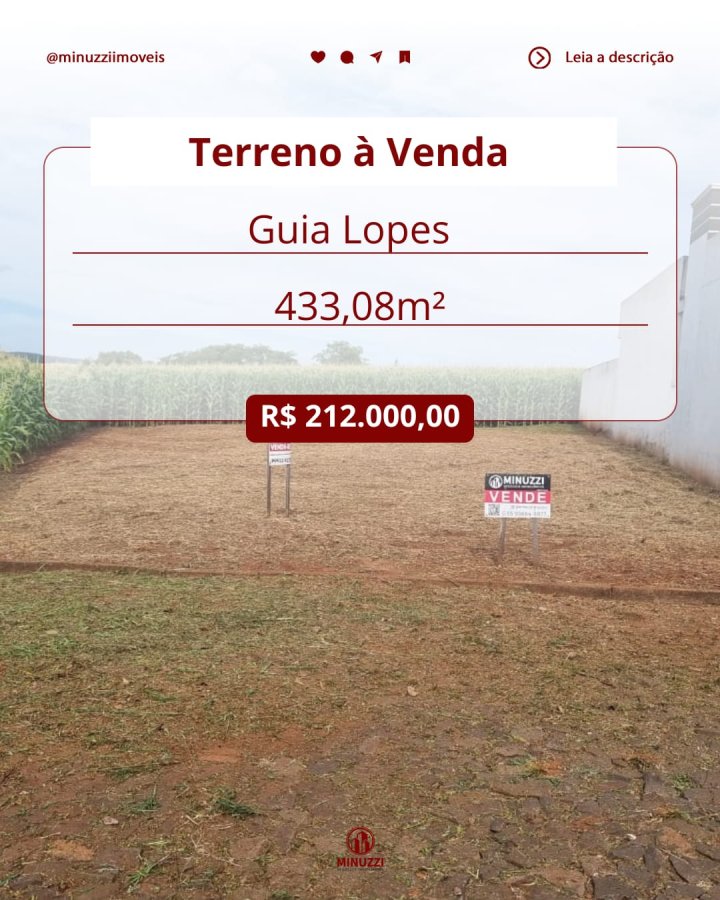 Terreno à Venda- Guia Lopes
