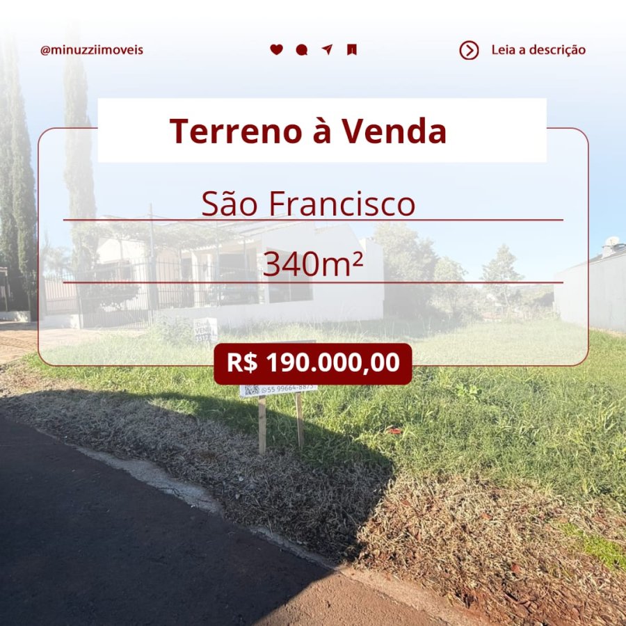 Terreno à Venda - São Francisco