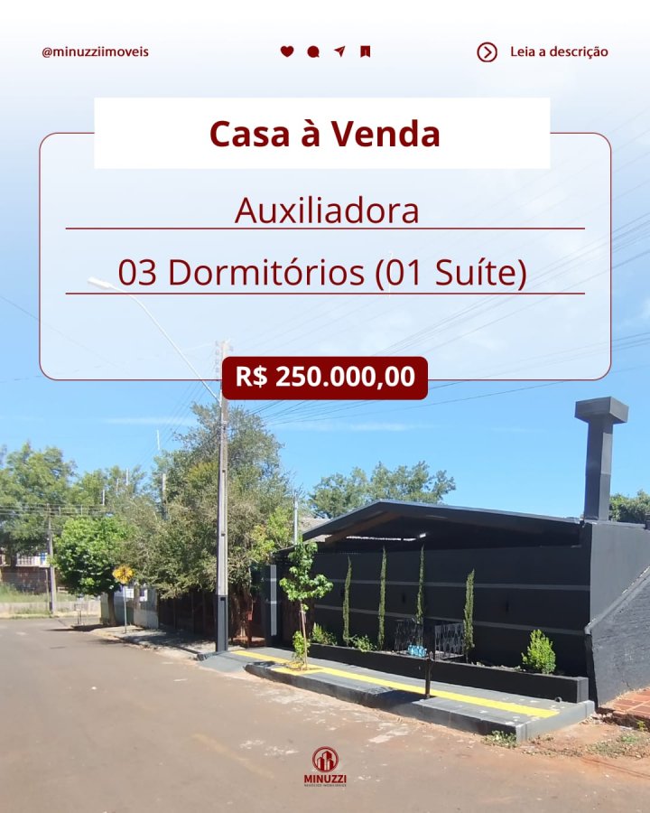 Casa à Venda - Auxiliadora