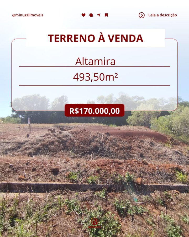 Terreno à Venda - Altamira (Próximo ao IFF)