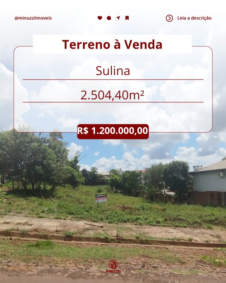 Terreno à Venda - Sulina