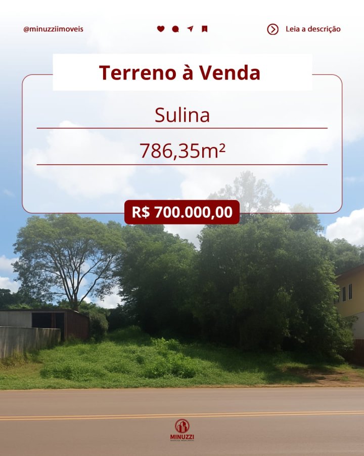 Terreno à Venda - Sulina