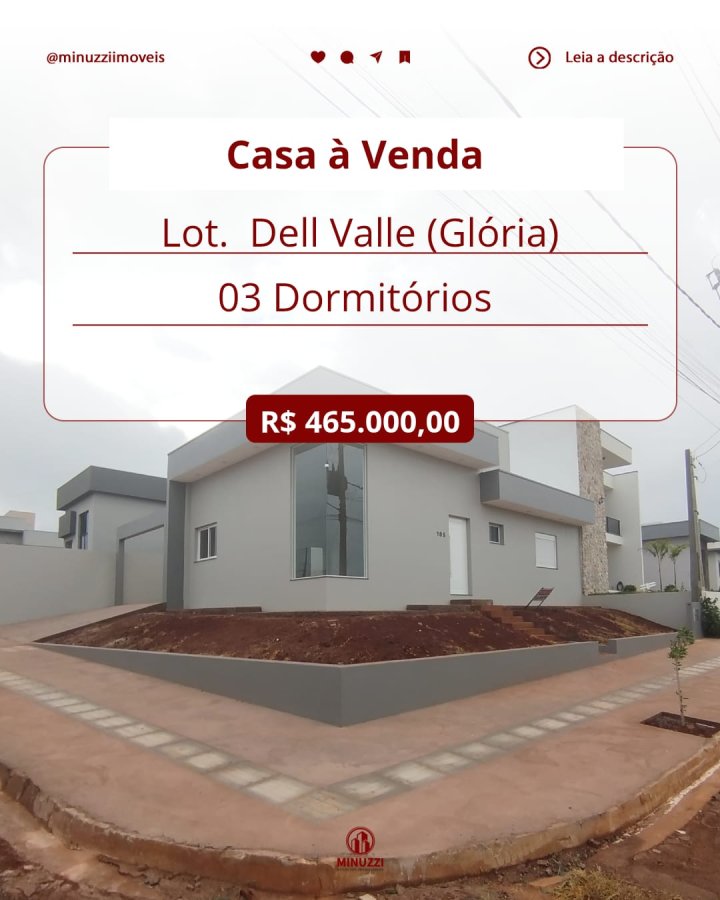 Casa à Venda-  Dell Valle