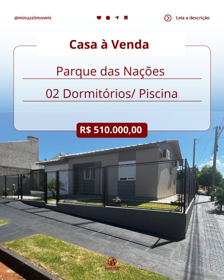 Casa à Venda - Parque das Nações (Cruzeiro)