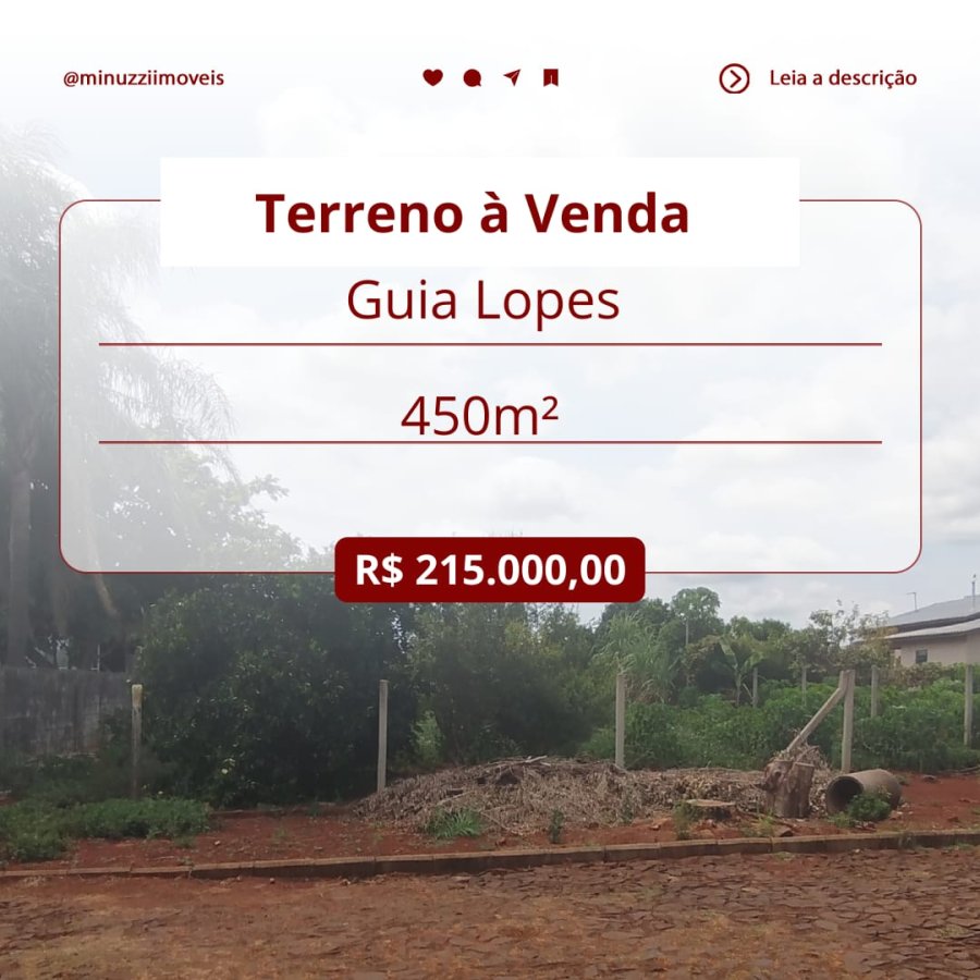 Terreno à Venda - Guia Lopes