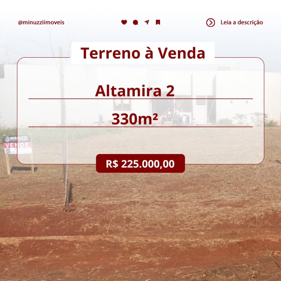 Terreno à Venda - Altamira 2 (Próximo IFF)