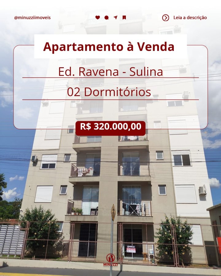 Apartamento à Venda - Sulina (Ed. Ravena)