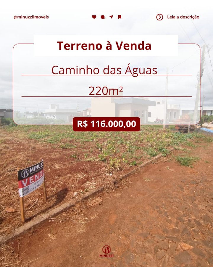 Terreno á Venda - Caminho das Águas