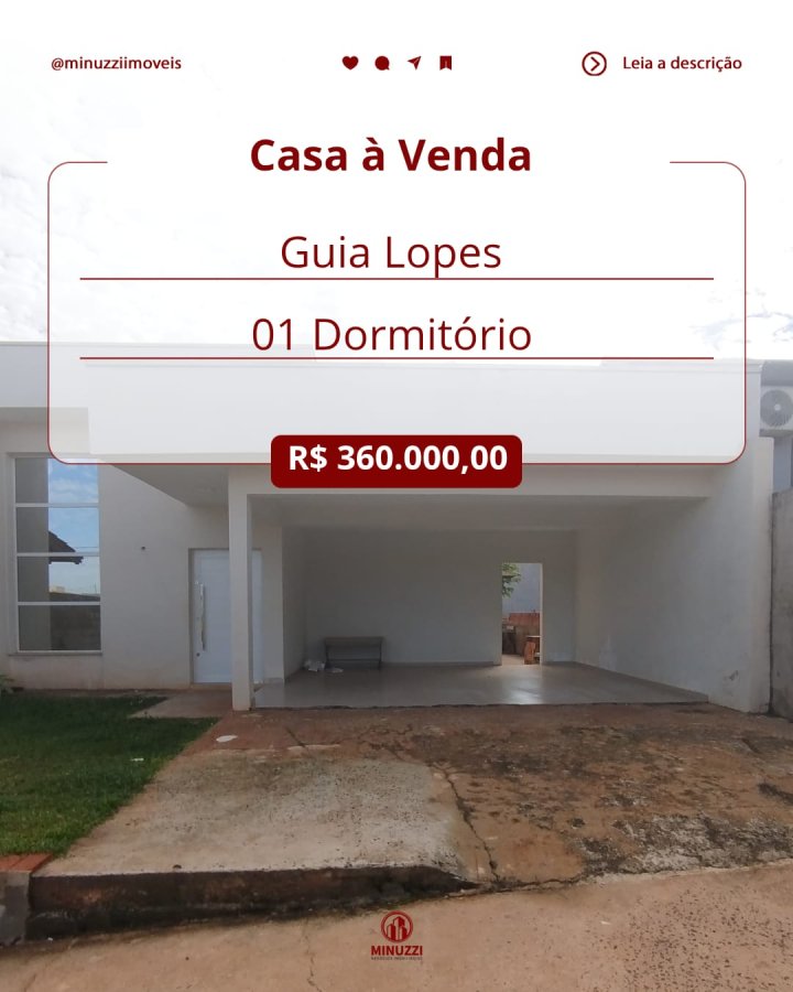 Casa à Venda- Guia Lopes