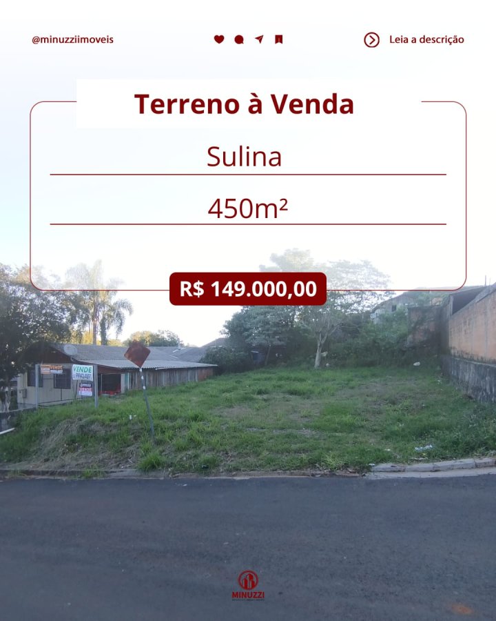 Terreno à Venda - Sulina