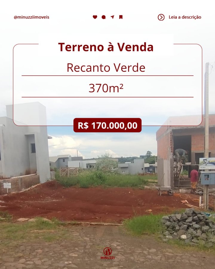 Terreno à Venda - Recanto Verde