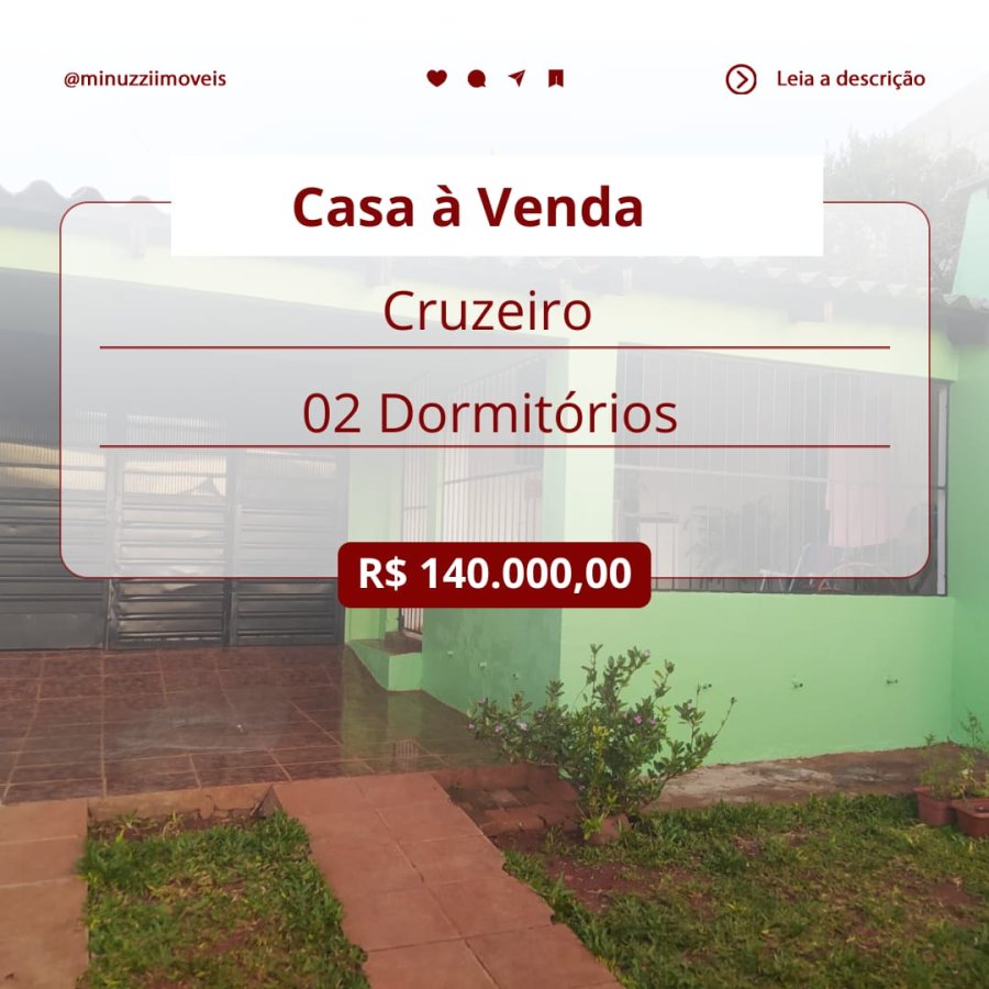 Casa à Venda - Cruzeiro