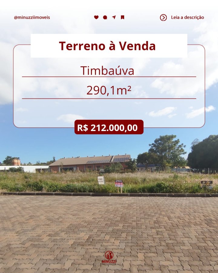 Terreno à Venda - Timbaúva