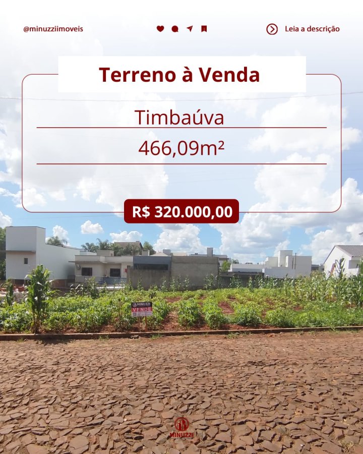 Terreno à Venda - Timbaúva