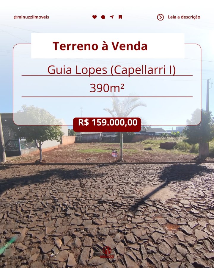 Terreno à Venda - Guia Lopes (Capellari I)