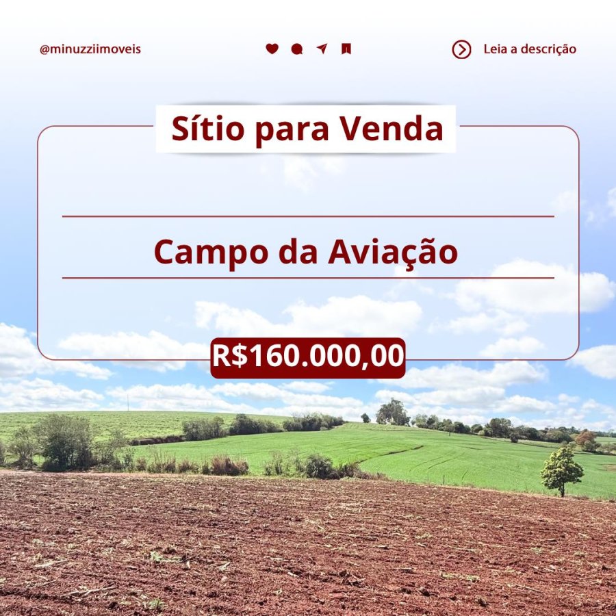 Sítio à Venda - Campo da Aviação
