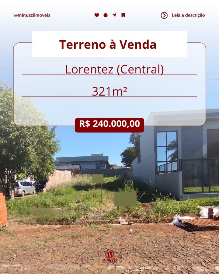 Terreno à Venda - Lorentz (Central)