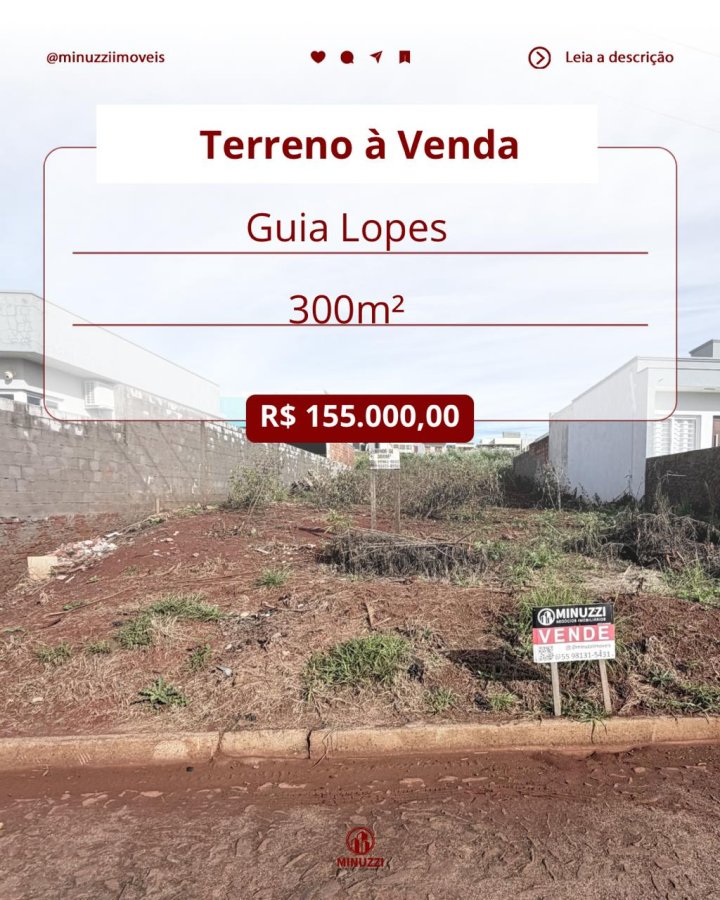 Terreno à Venda - Guia Lopes