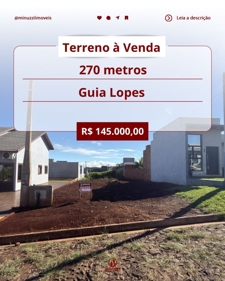 Terreno à Venda - Guia Lopes