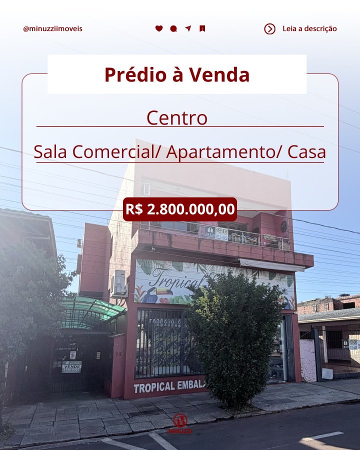 Prédio à Venda - Centro