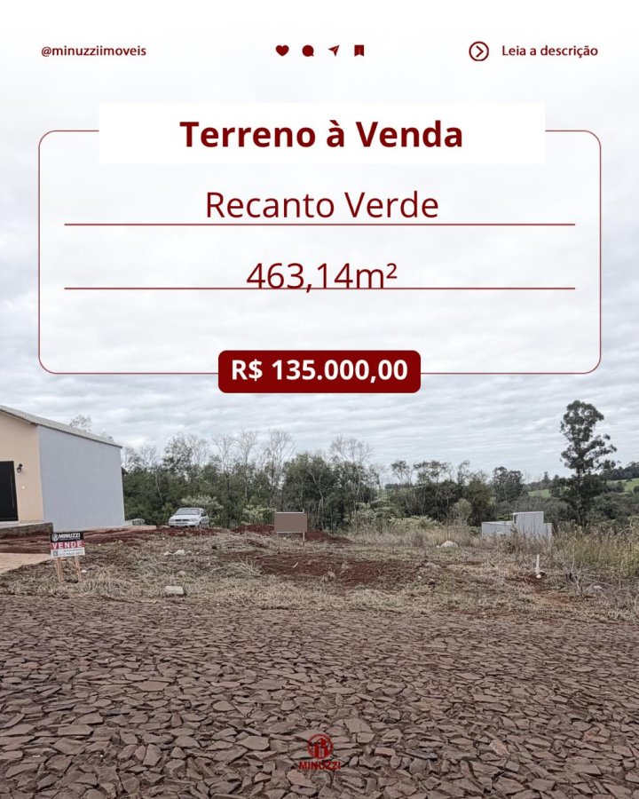 Terreno à Venda - Recanto Verde
