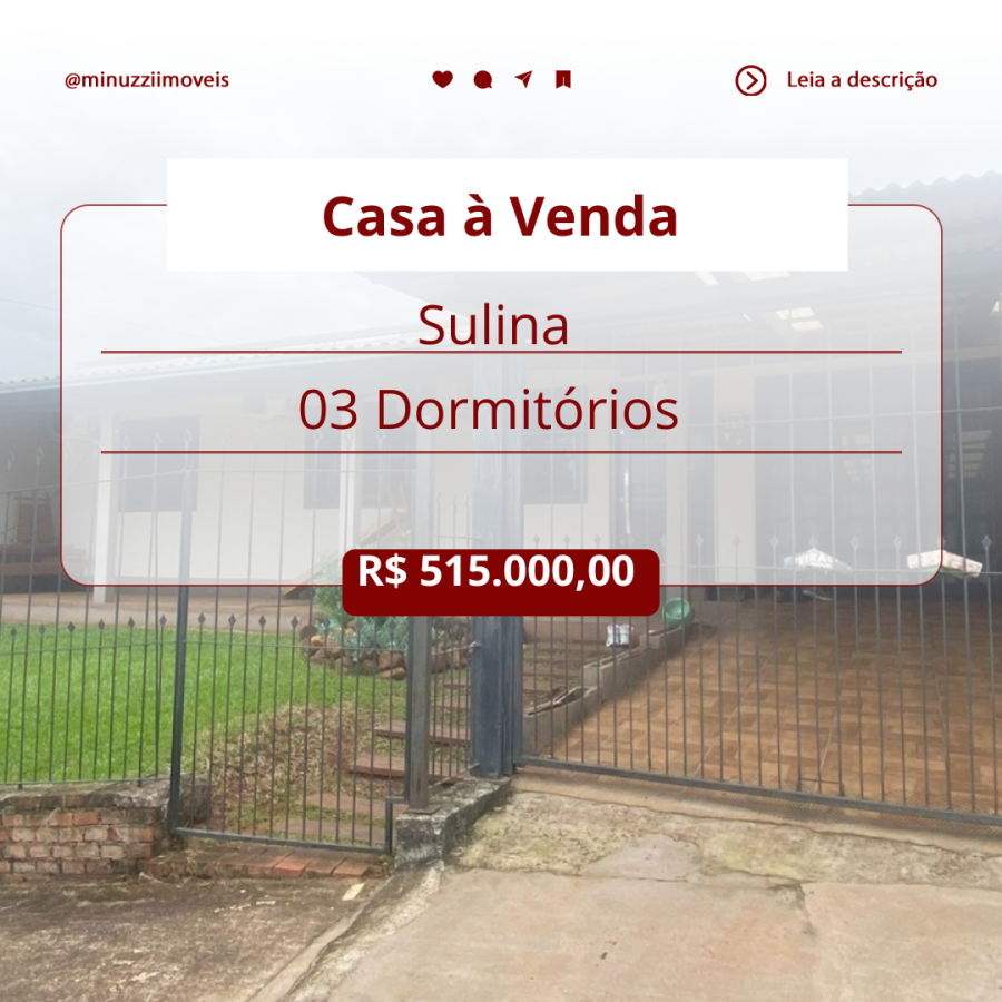 Casa à Venda - Sulina
