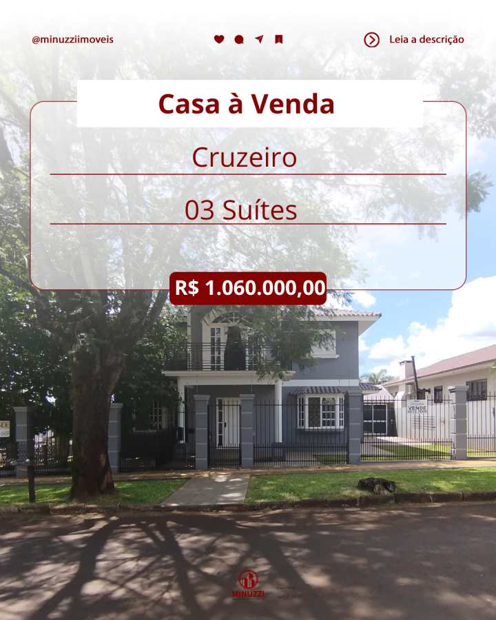 Casa à Venda - Cruzeiro
