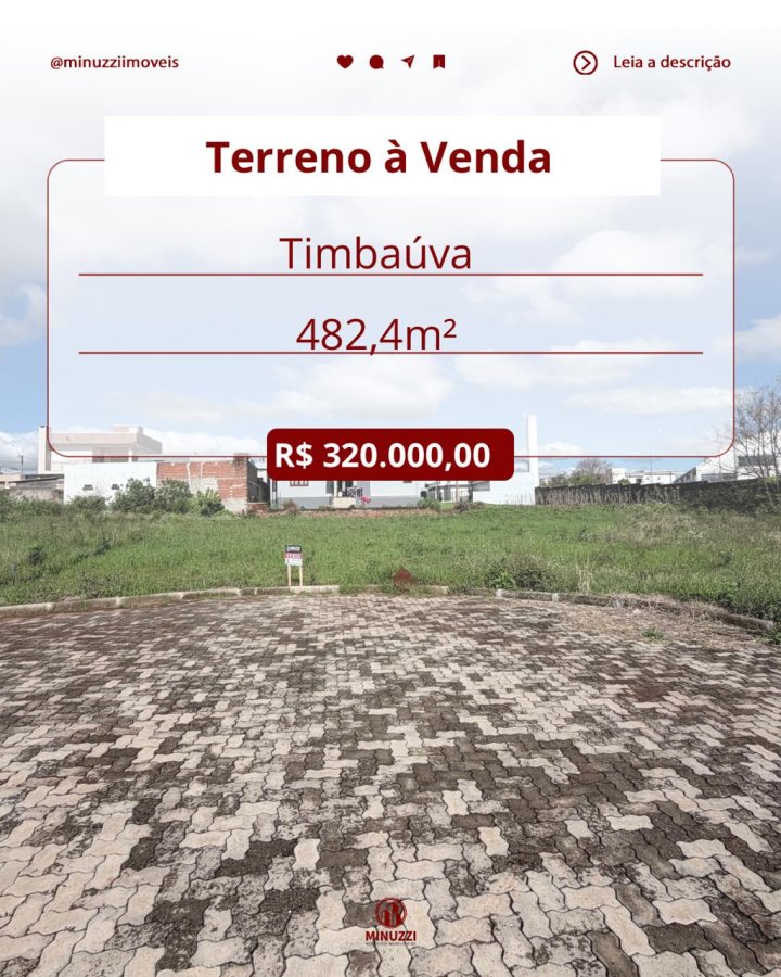Terreno à Venda - Timbaúva