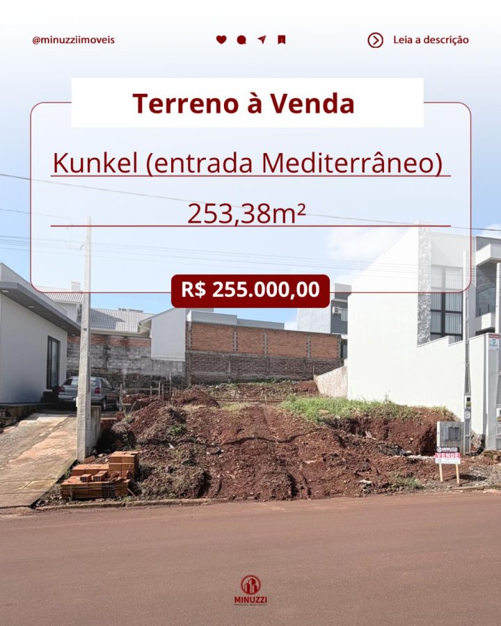 Terreno à Venda -  Lot. Kunkel