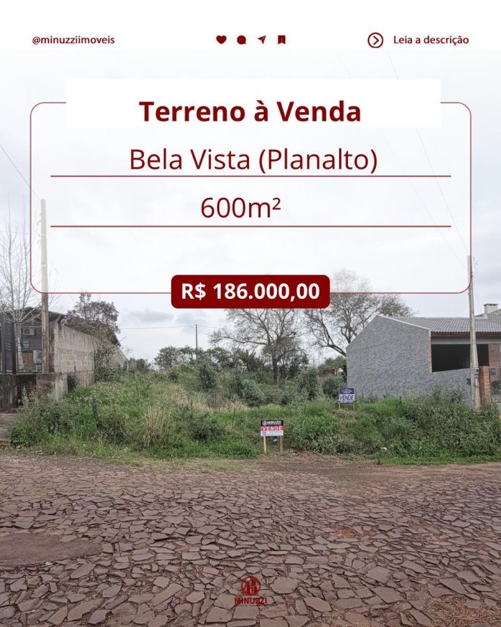 Terreno à Venda - Bela Vista (Planalto)