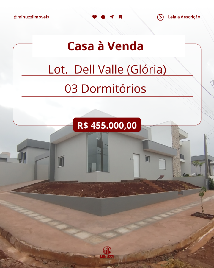 Casa à Venda-  Dell Valle