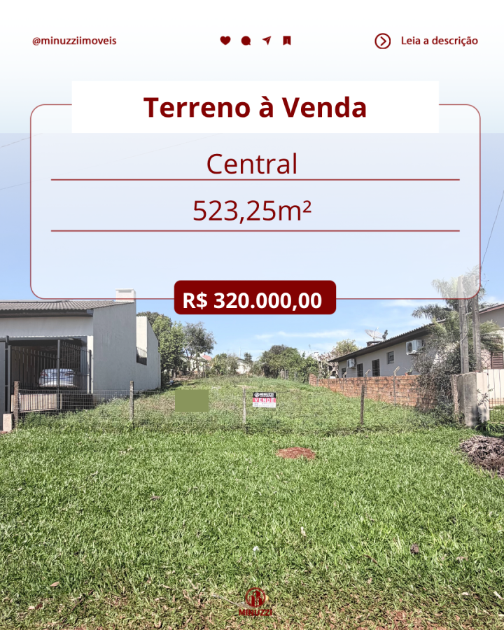 Terreno à Venda - Central