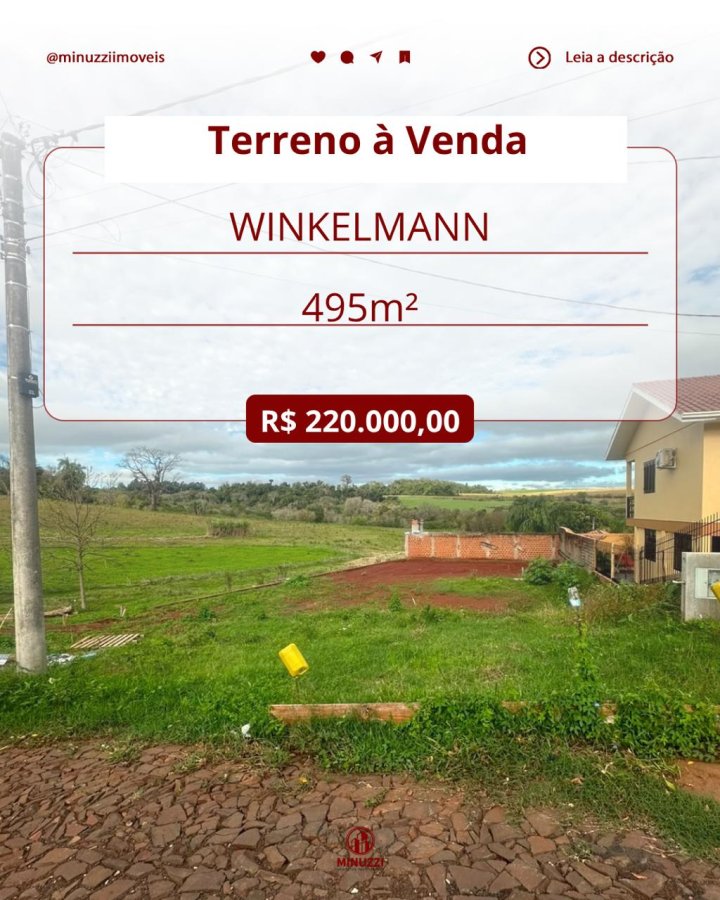 Terreno à Venda-  WINKELMANN