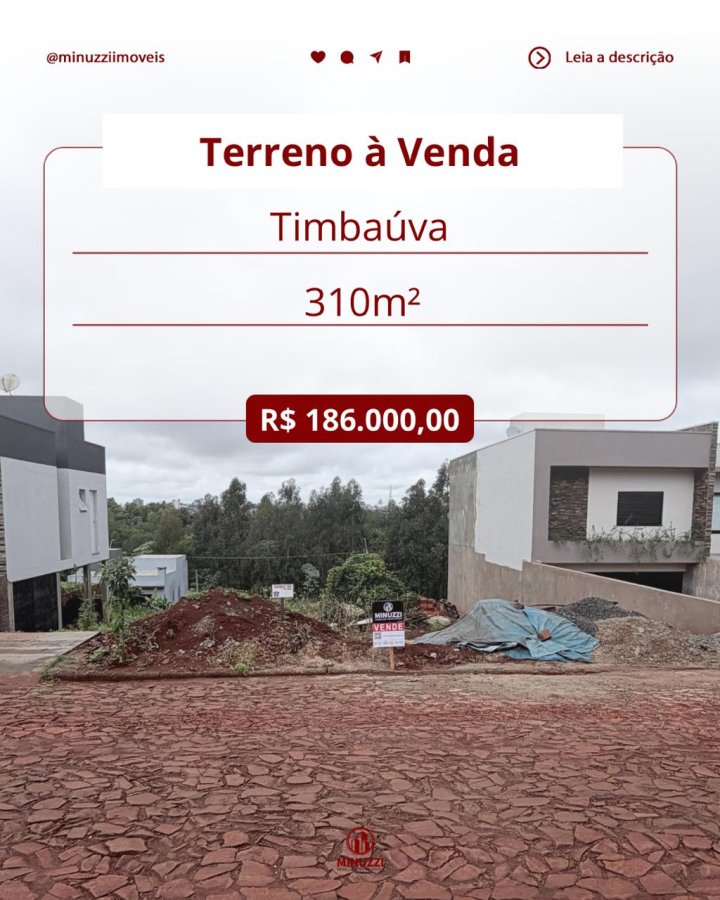 Terreno à Venda - Timbaúva