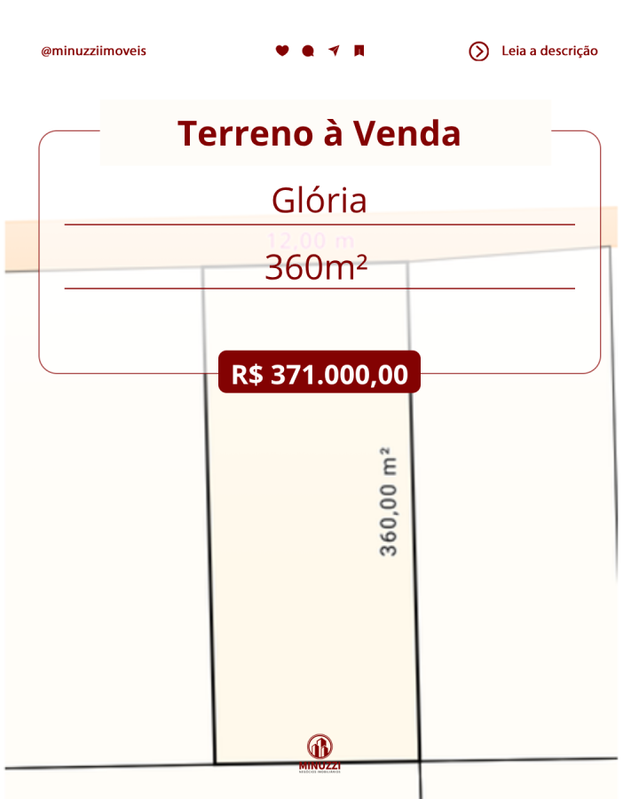 Terreno à Venda - Glória