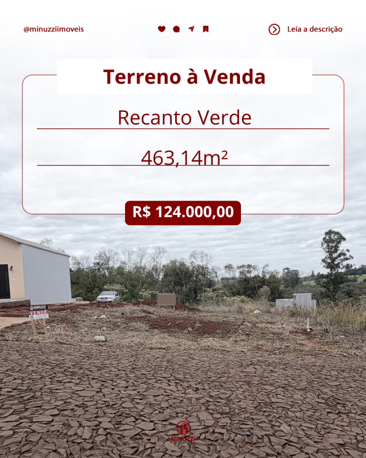 Terreno à Venda - Recanto Verde