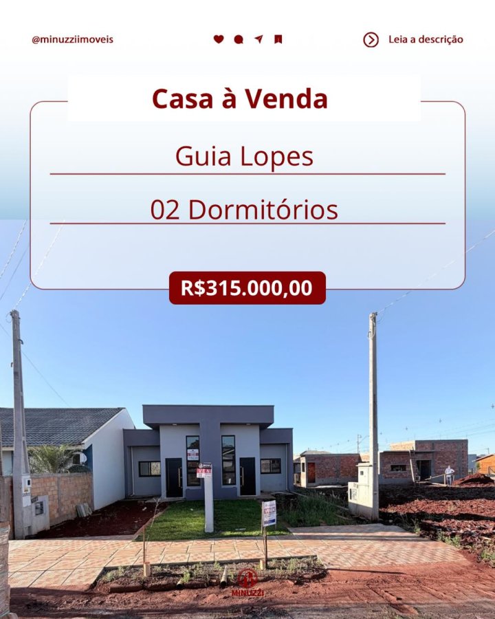 Casa à Venda - Guia Lopes (CAPPELLARI II )